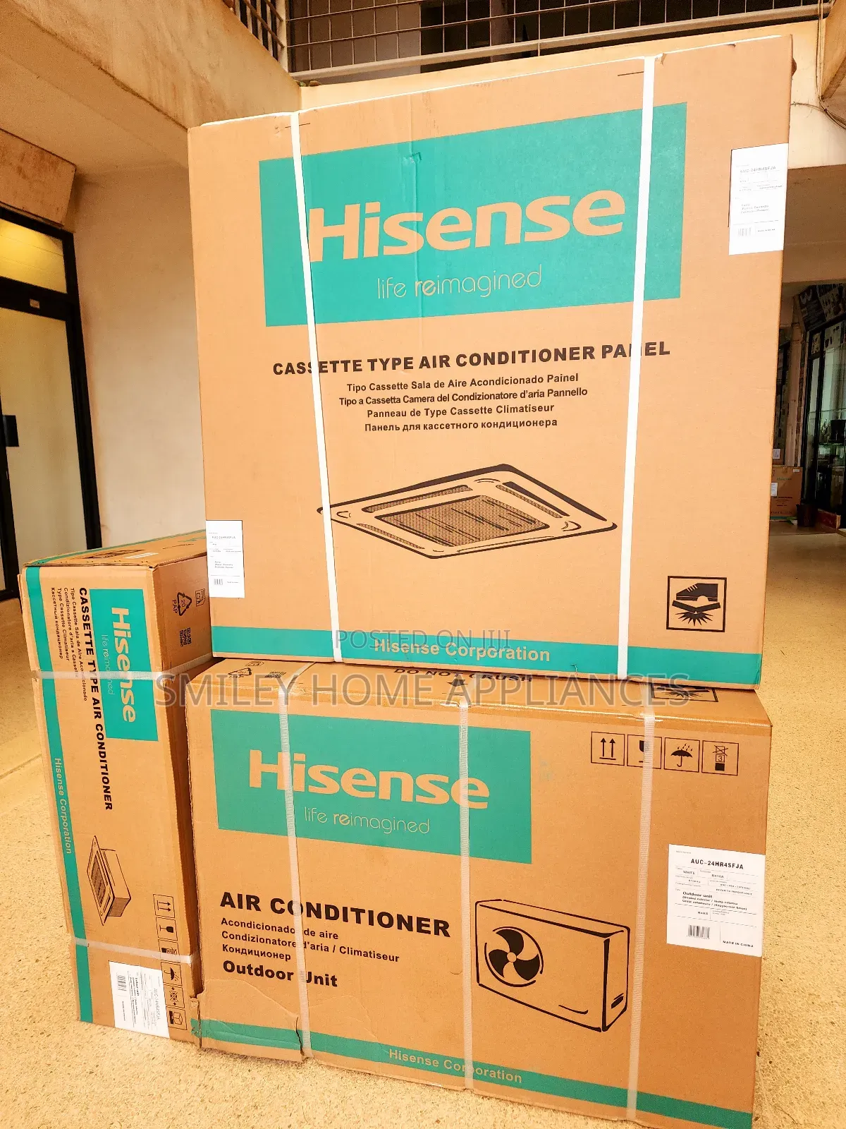 Newly Restocked Hisense Ceiling Airconditioner 2400btu