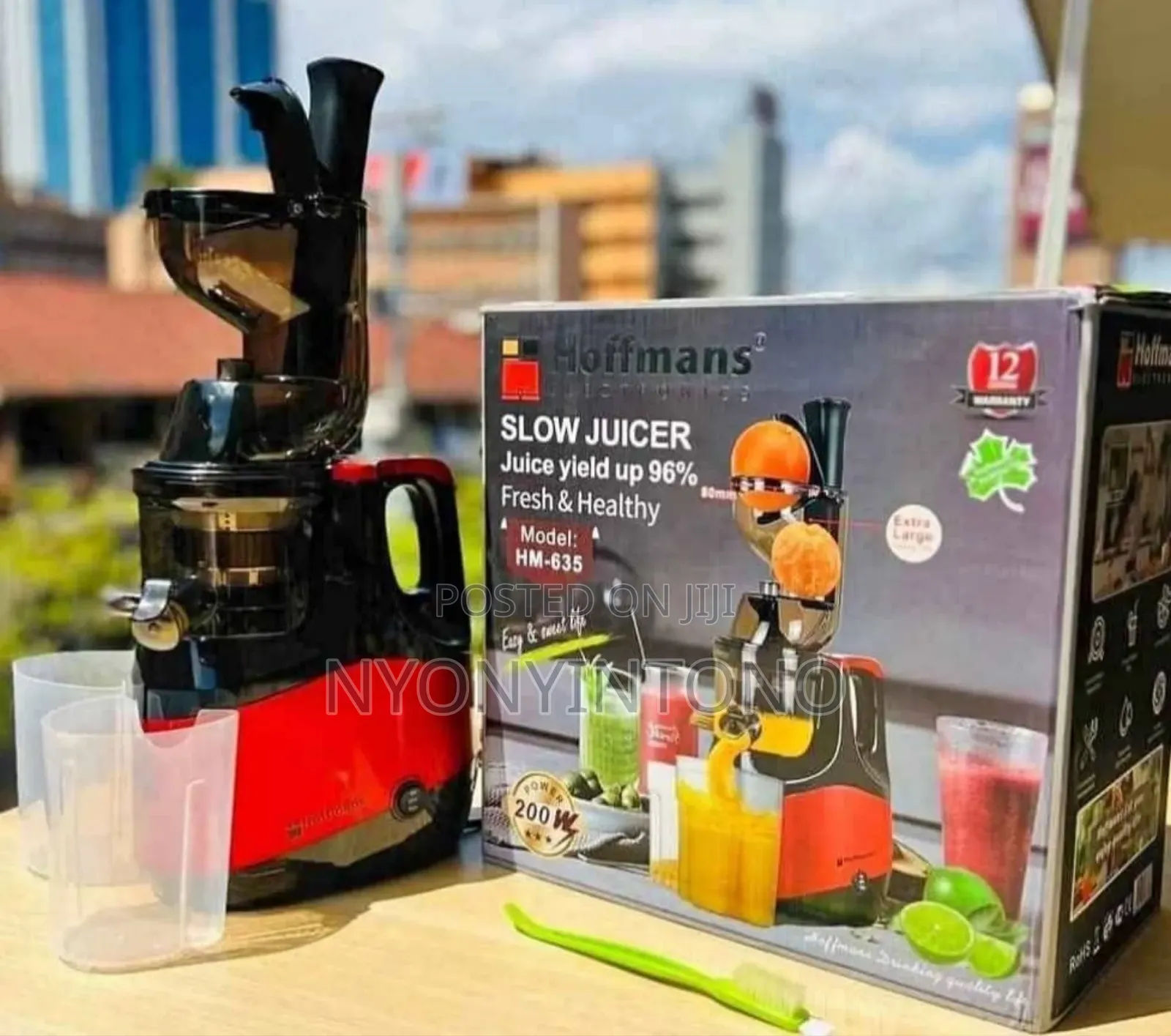 Hoffmans High Quality Slow Juicer Blender