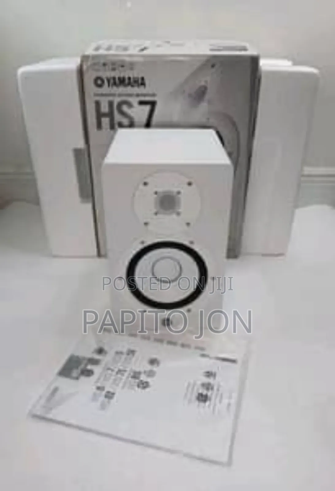 Yamaha Hs7 Studio Monitors