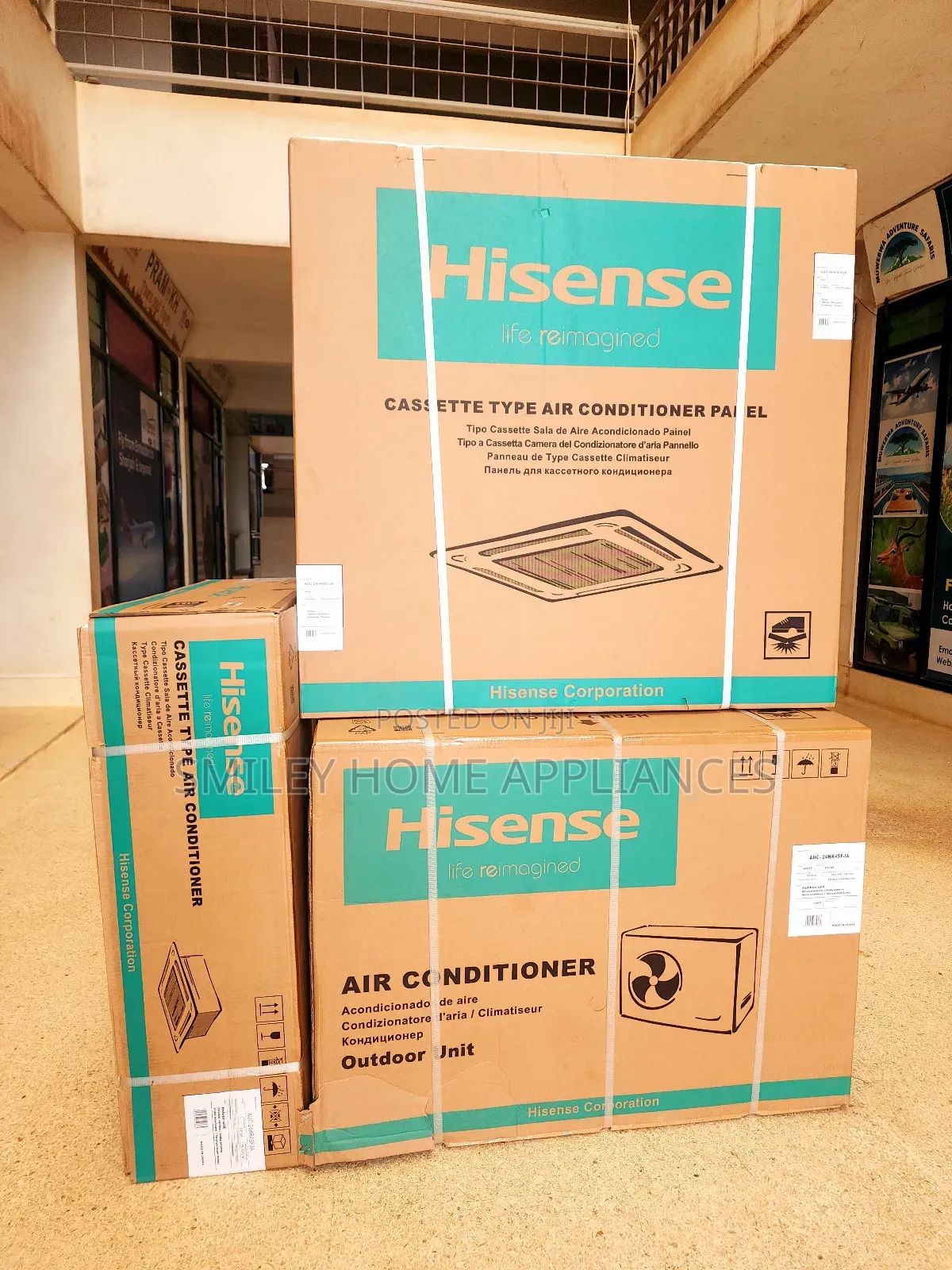 Brand New Cassette Hisense Ceiling Air Cooler 24000btu