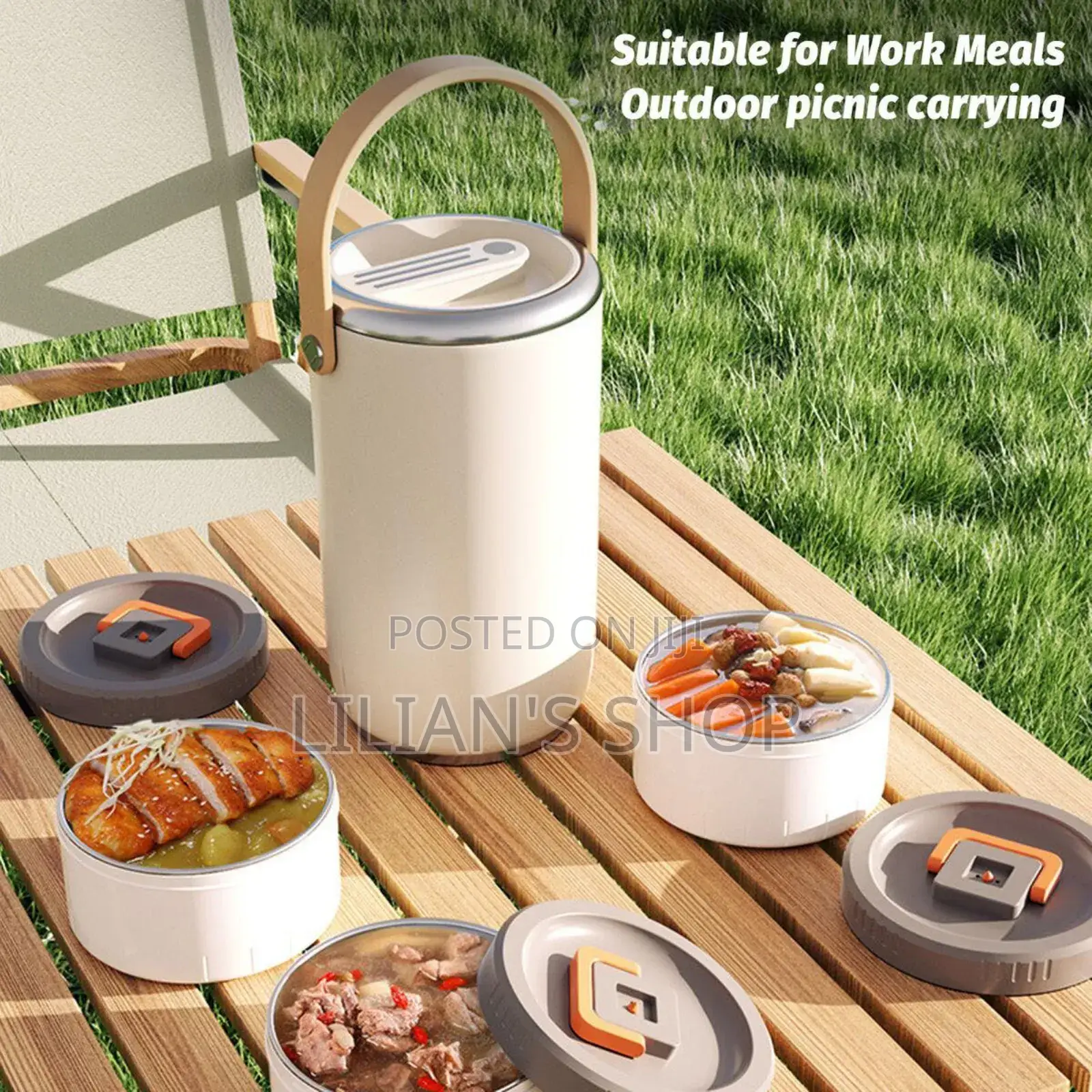 3.5litres Vaccum Insulated Lunch Box