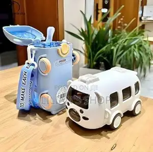 Kids Bear Bus Water Bottle