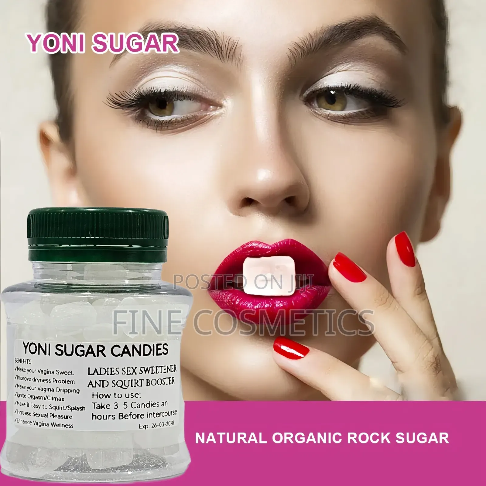 Yoni Sugar Candies | Ladies Splash Water Sex Sweetener Sweet