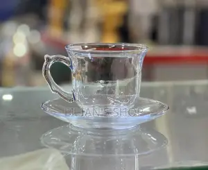Glass Tea Cup Set -12pcs