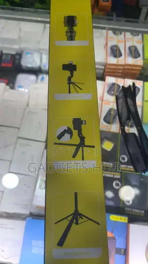 Auto Face Tracking Quadripod Selfie Stick Tripod