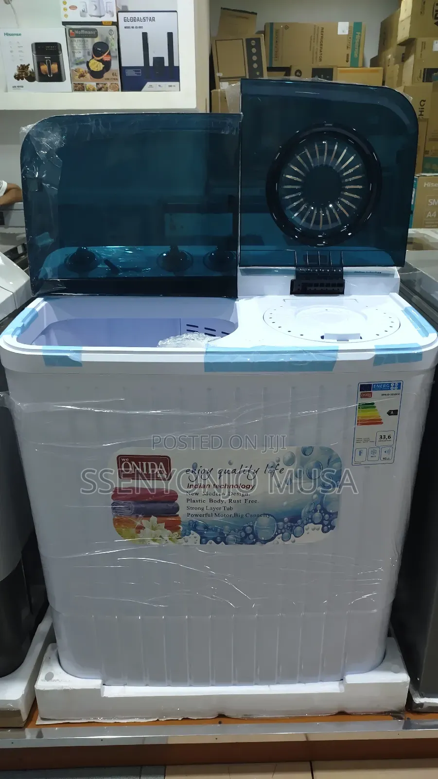 Onida Plus 10kg Semi Automatic Twin Tub Washing Machine