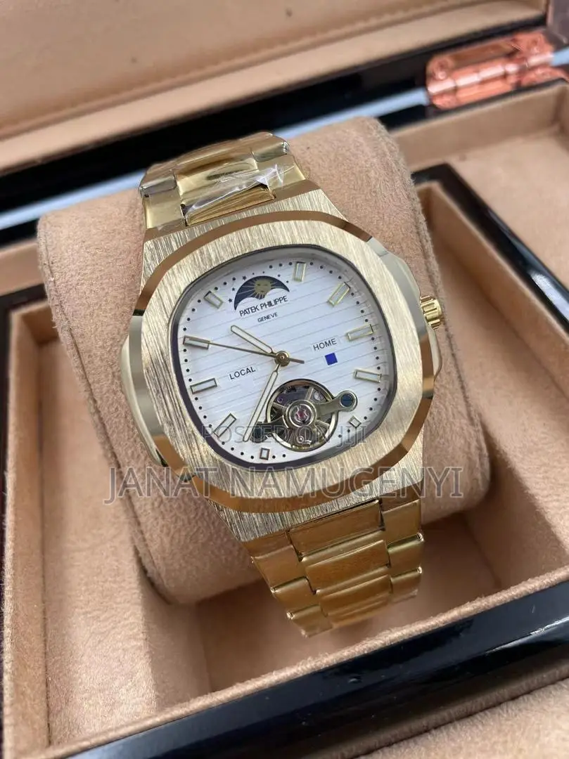 Gold Patek Philippe Geneve Local Home Watch