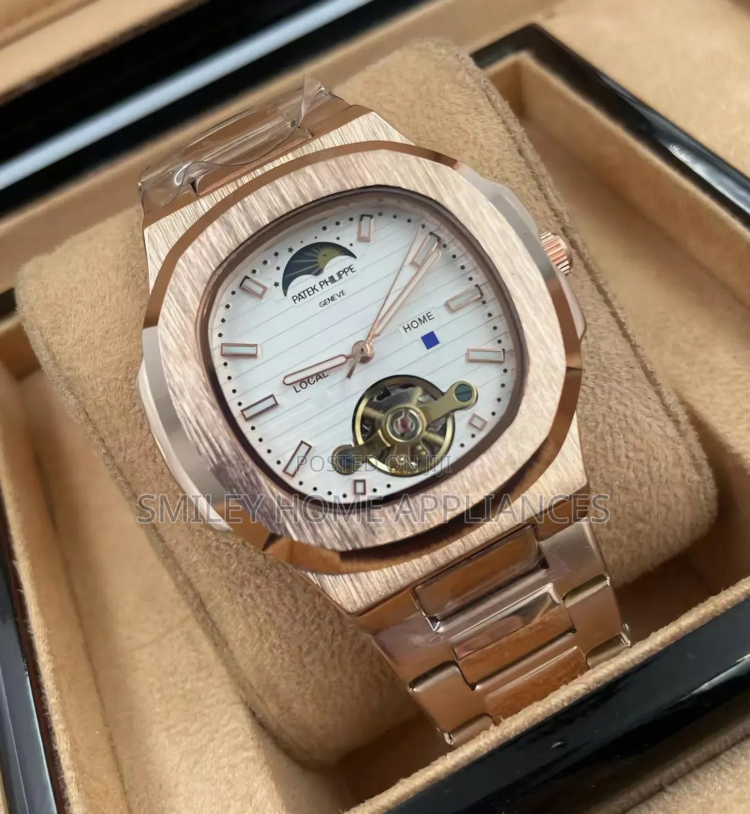 Patek Philippe Men's Classic Analog Stainless Steel Watch