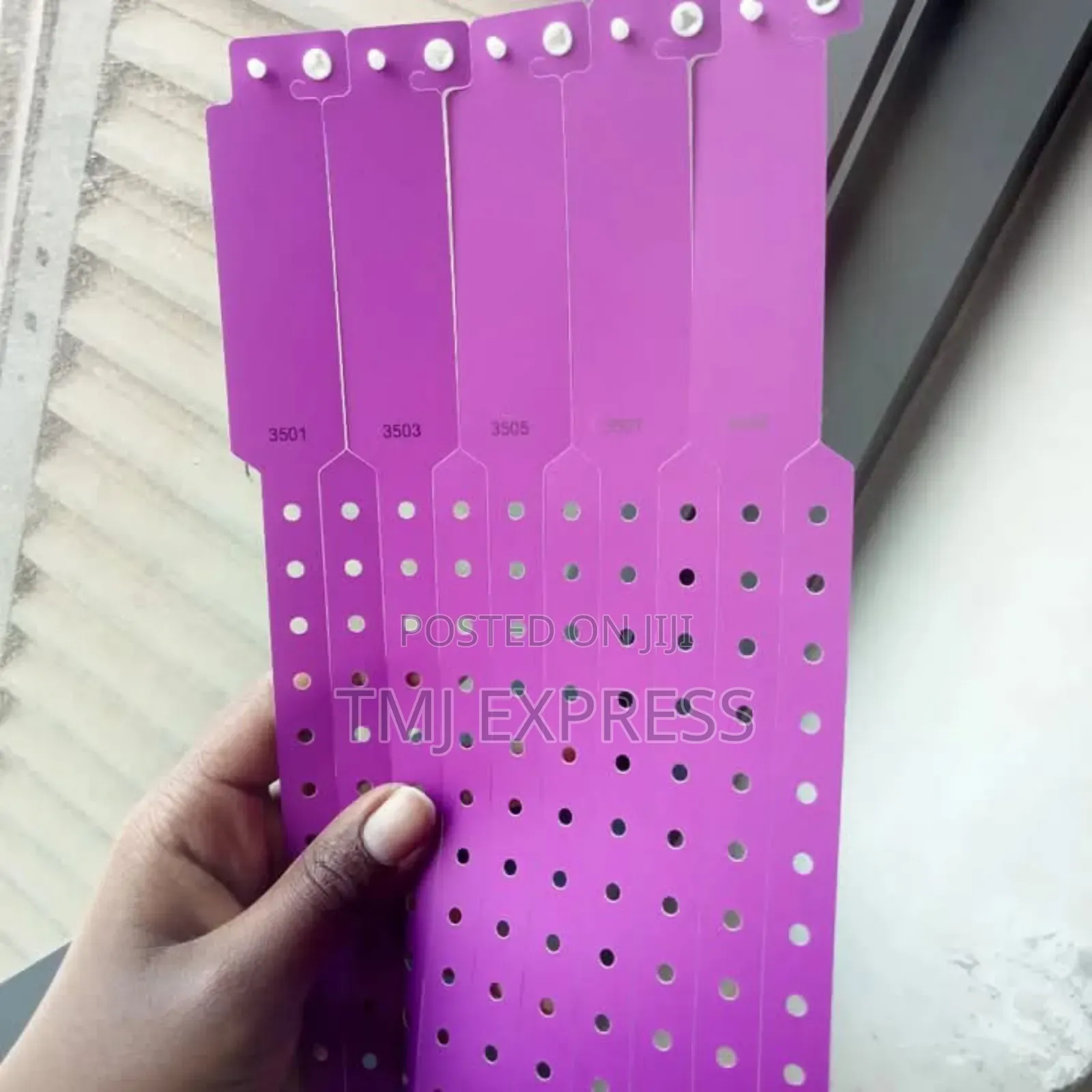 Plastic Party Wrist Bands
