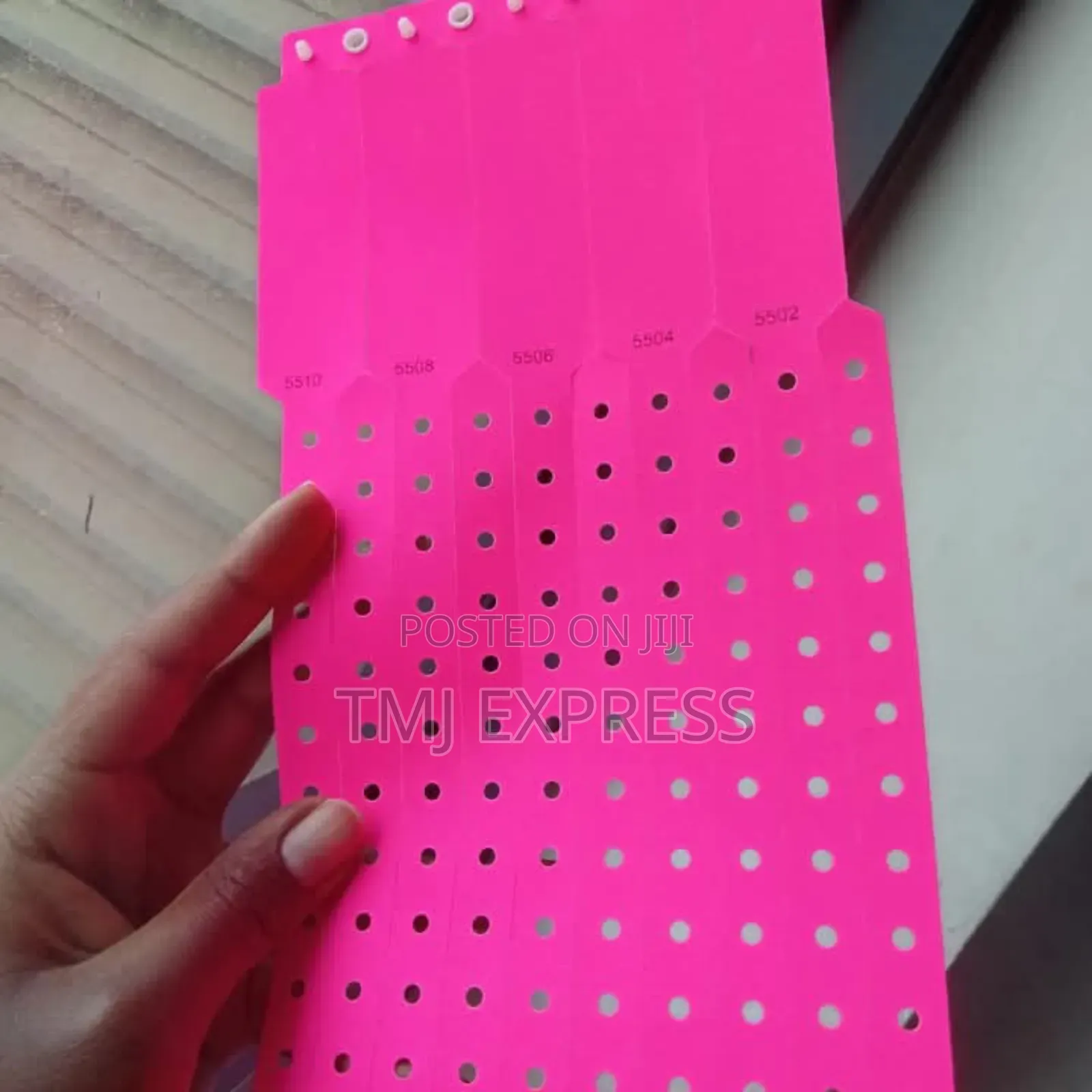Plastic Party Wrist Bands