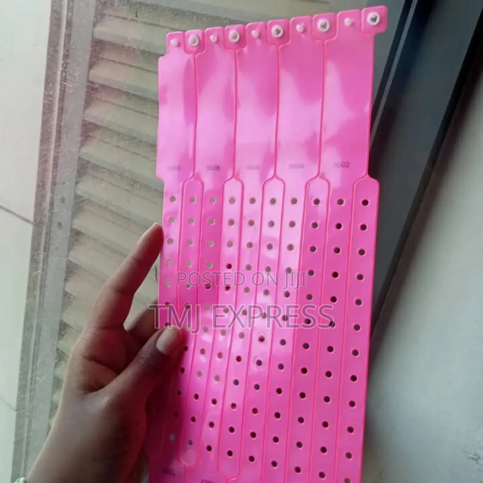 Plastic Party Wrist Bands