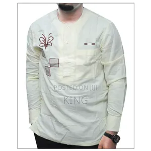 Beaded Kitengi African Wear Shirt