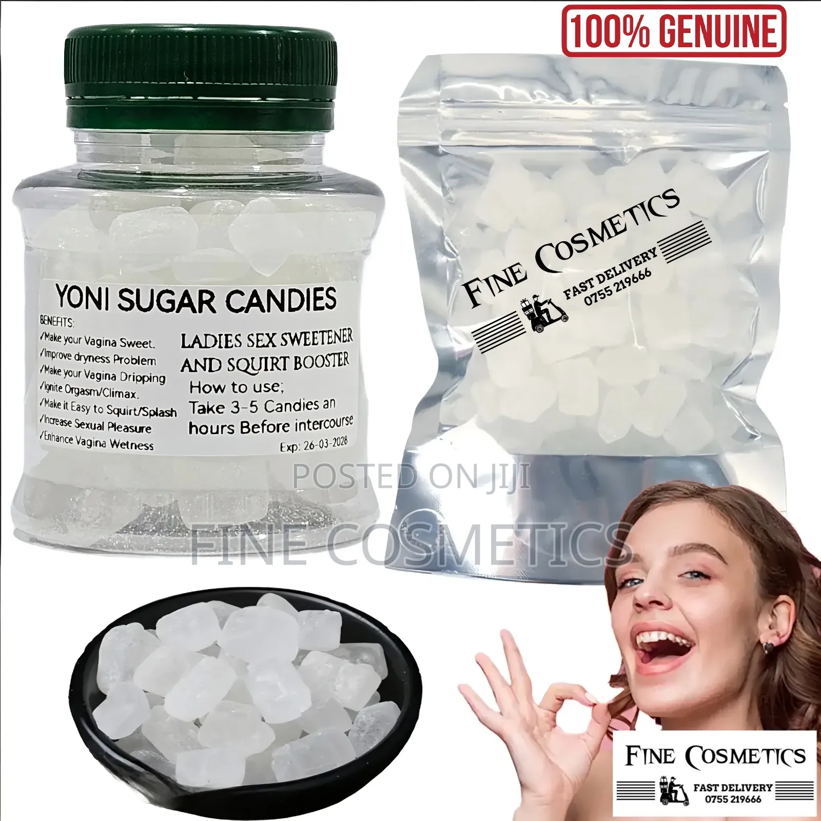 Wholesale, Yoni Sugar Candies, Ladies Splash Water Sweetener