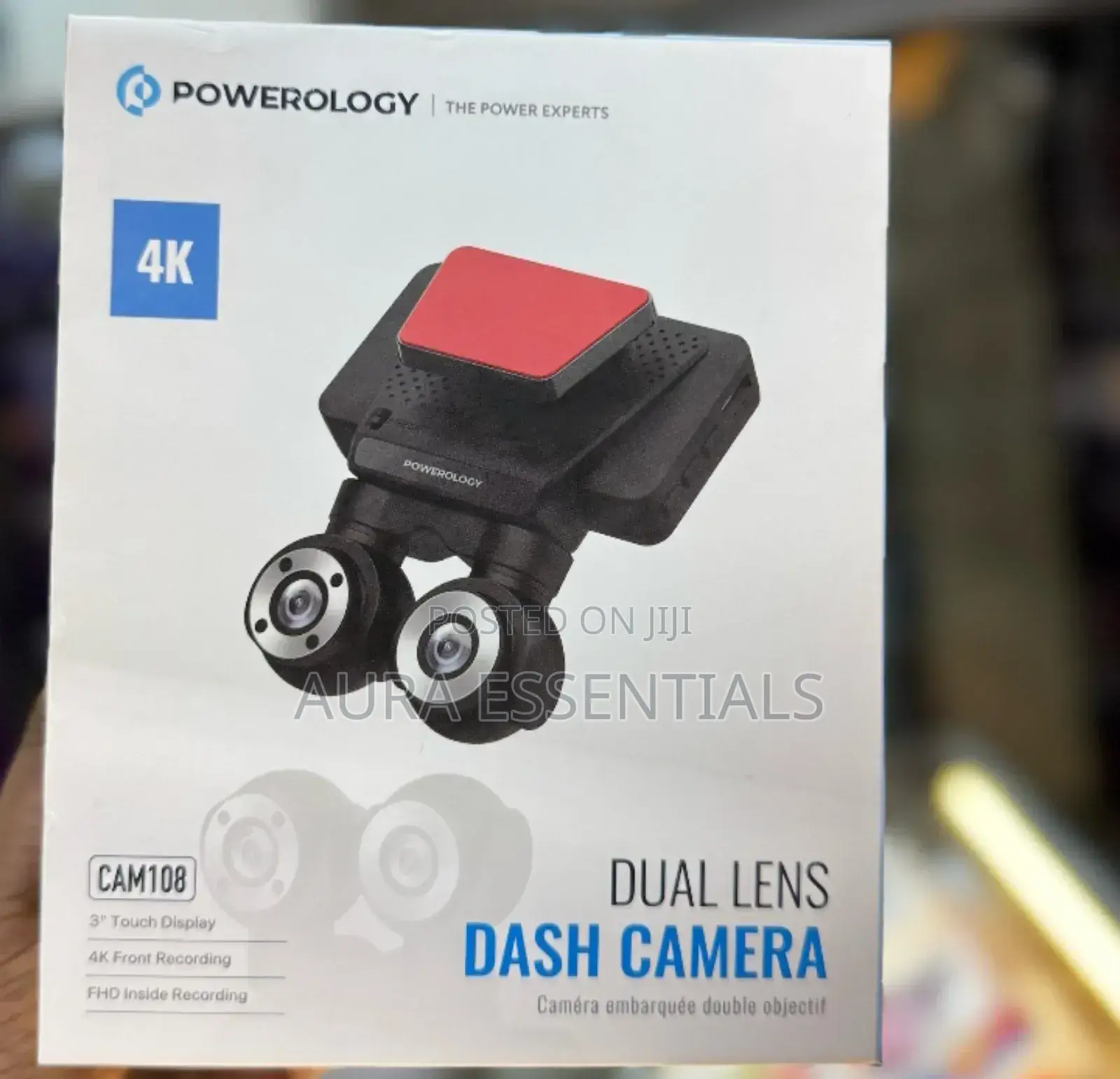 Black Dual Lens Camera