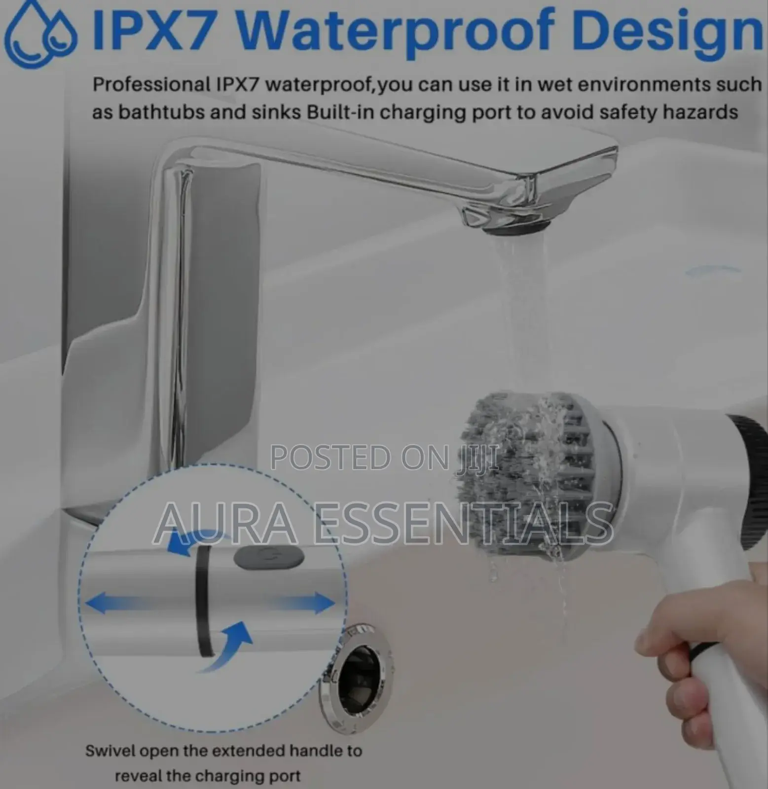 Electric Rotating Cleaning Brush