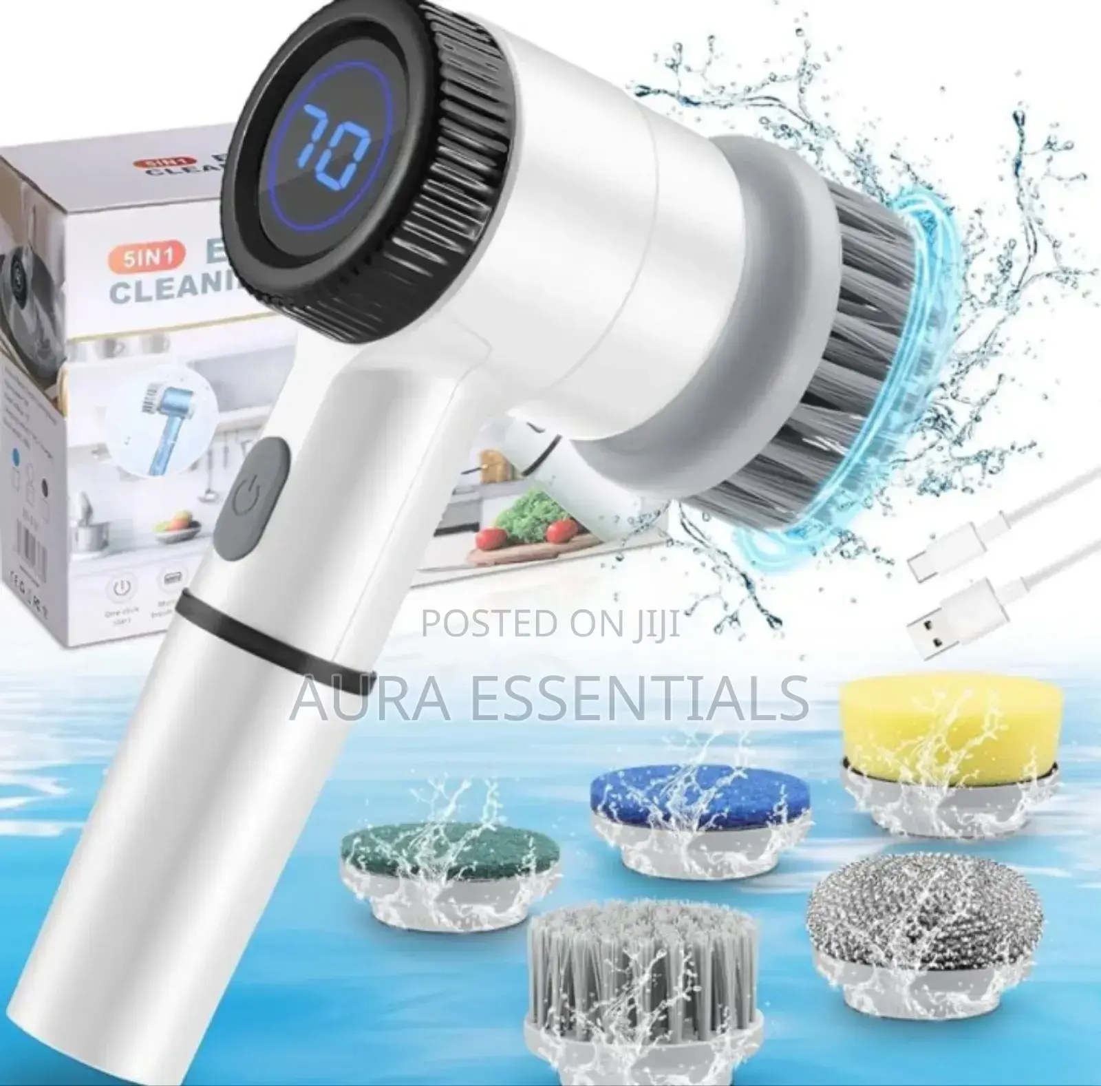 Electric Rotating Cleaning Brush