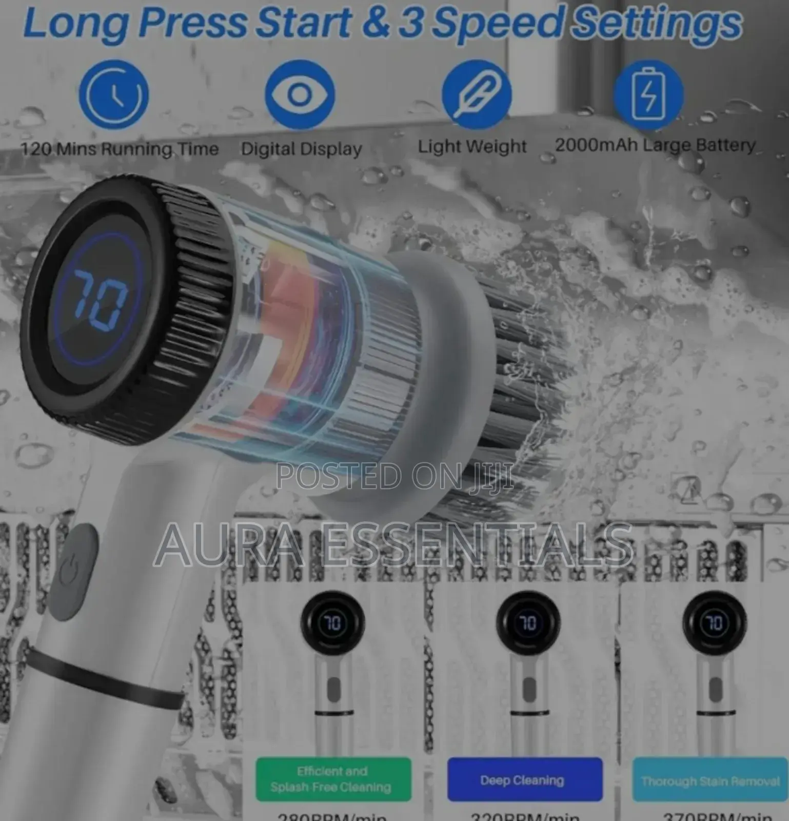 Electric Rotating Cleaning Brush