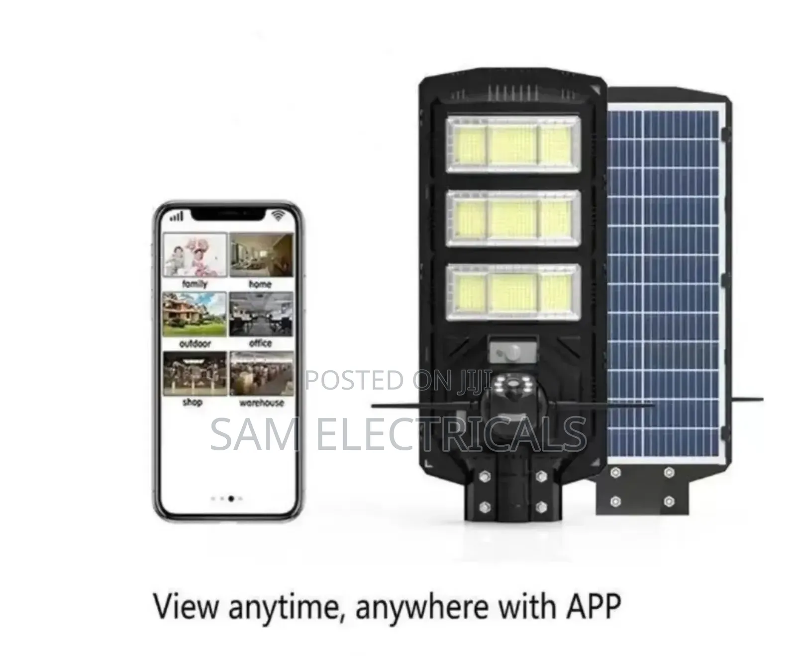 Intelligent Solar Light With Camera