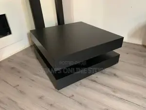 Black Square Certer Table