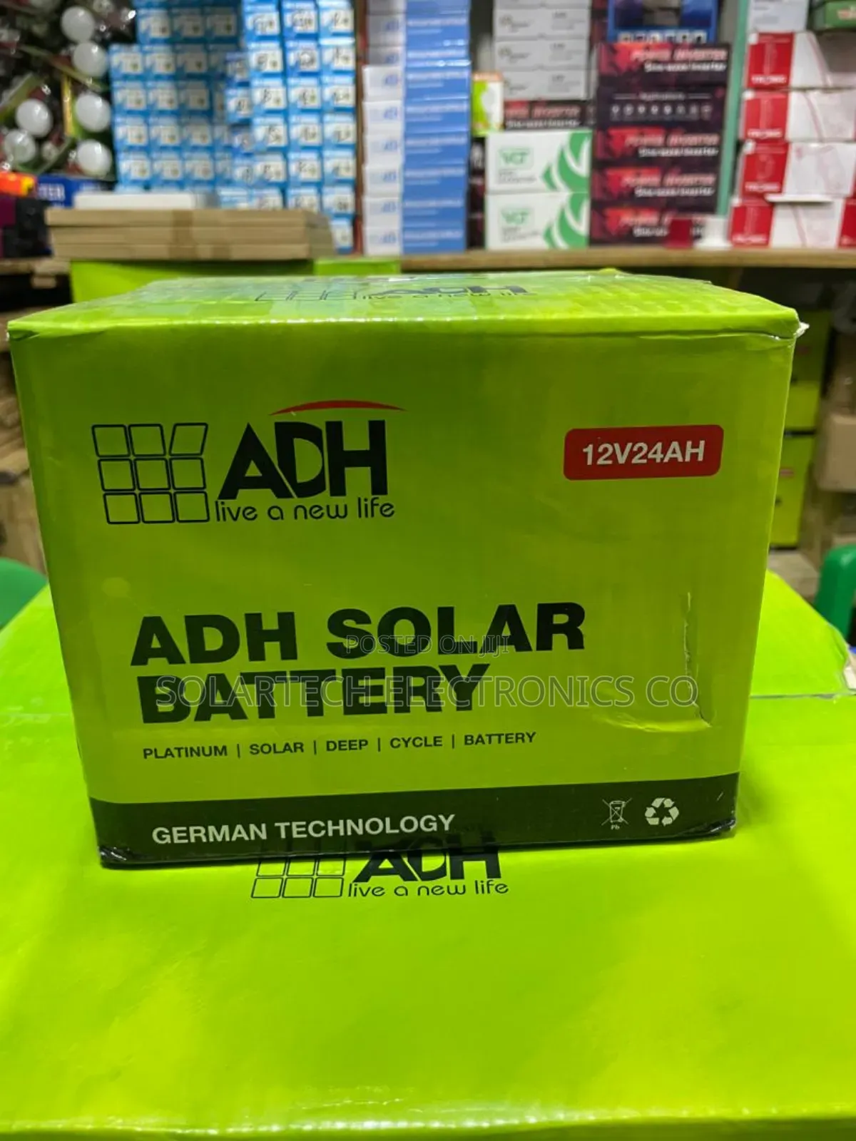 24ah Adh Solar Powder Battery Kakn