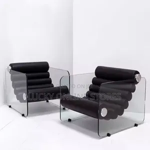 Georgios Sculptural Contemporary Acrylic Chair