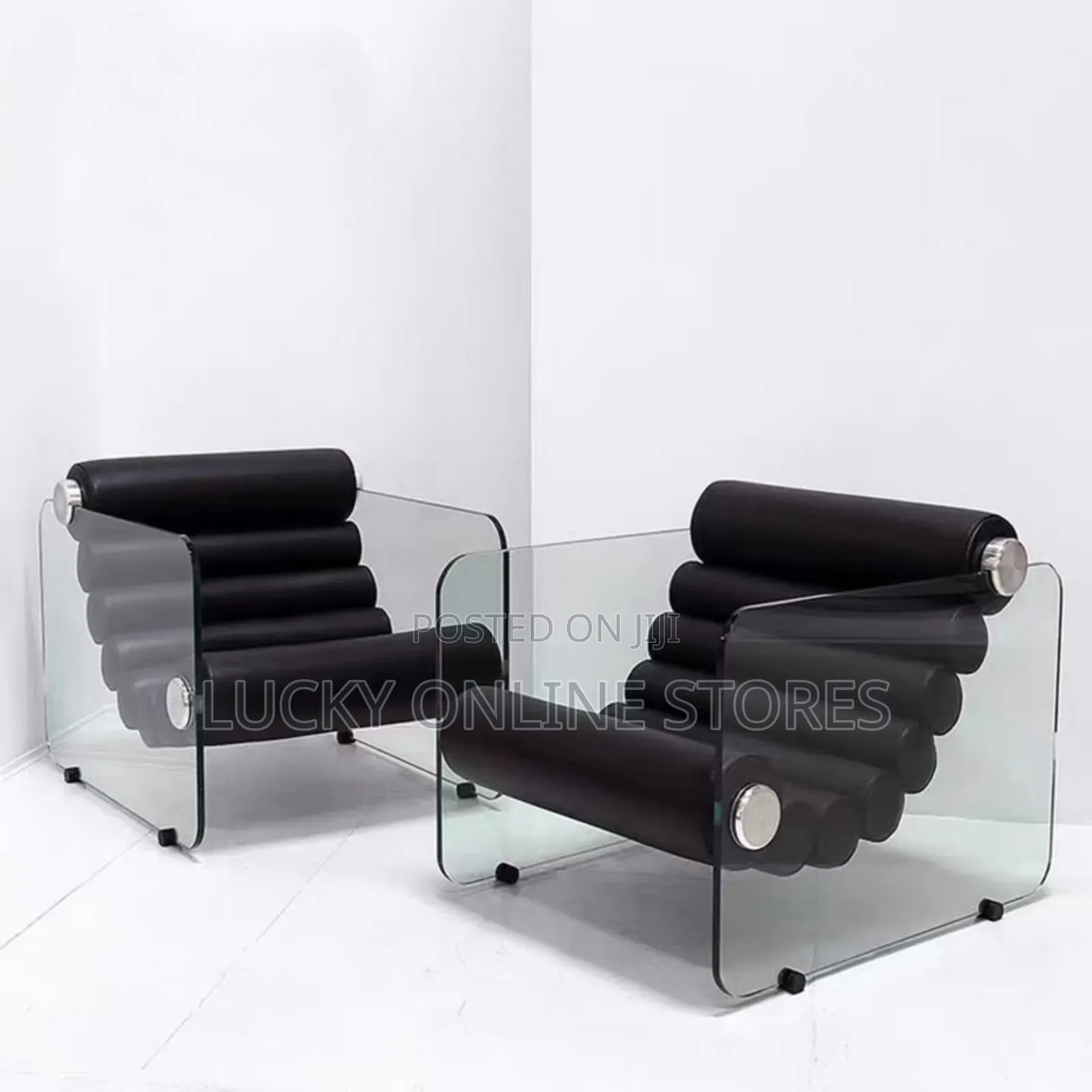 Georgios Sculptural Contemporary Acrylic Chair