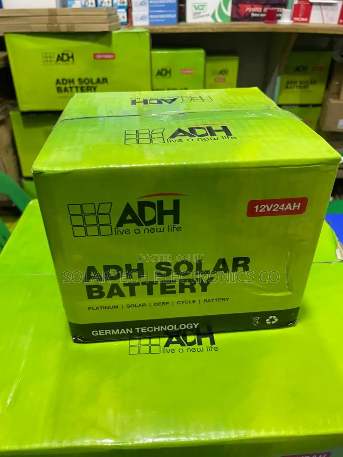 24ah Adh Solar Powder Battery Sakn