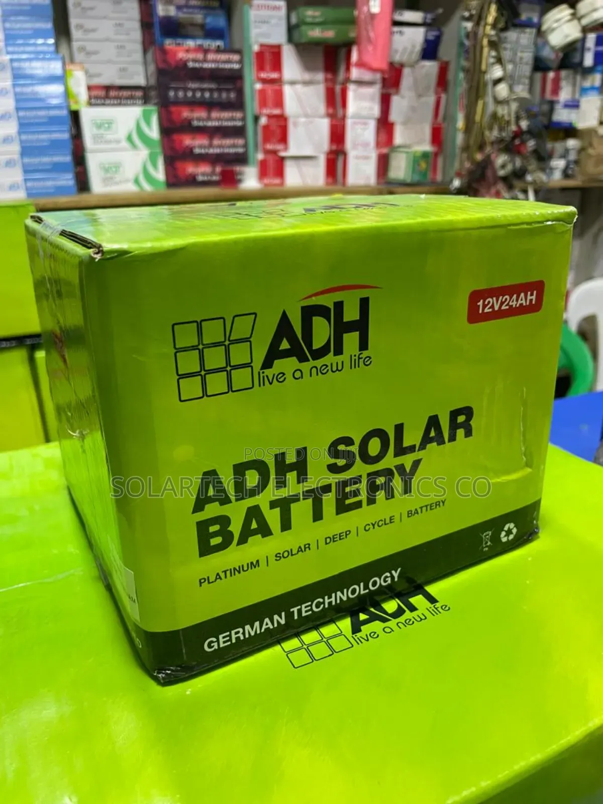 24ah Adh Solar Powder Battery Hkmu