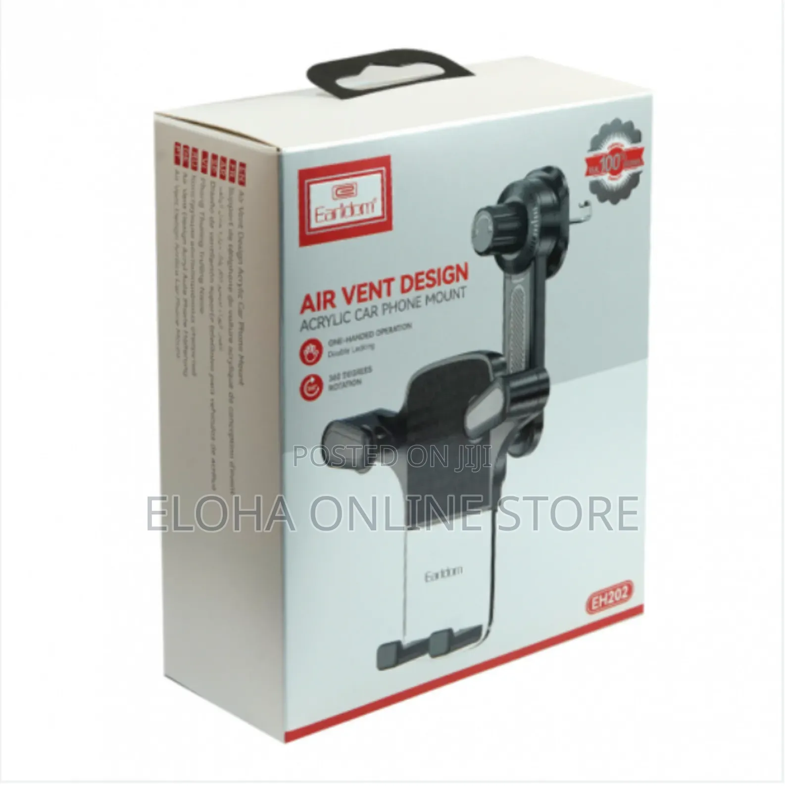 Earldom Air Vent Design Acrylic Car Phone Mount