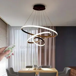 3 Ring Modern Double Led Chandelier Lamp