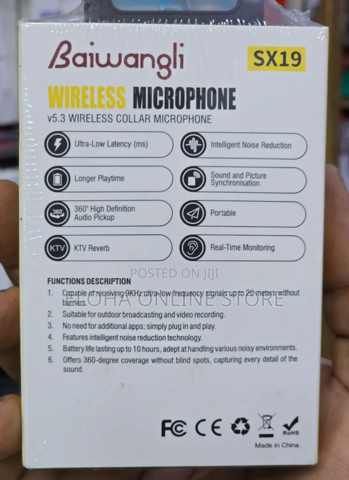 Baiwangli Sx19 Wireless Microphone