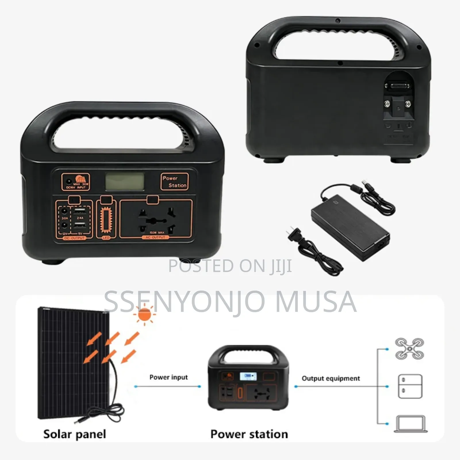 150w Portable Power Station - 12ah Outdoor Energy Storage