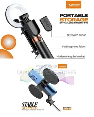 Foldable Wireless Selfie Stick