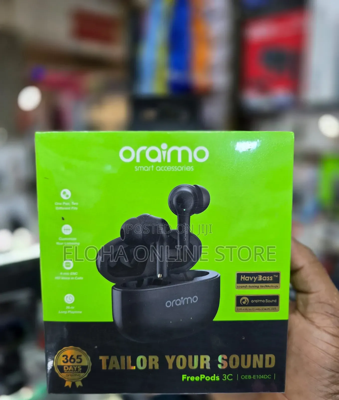 Oraimo Freepods 3c (Oeb-E104dc) Wireless Earbuds