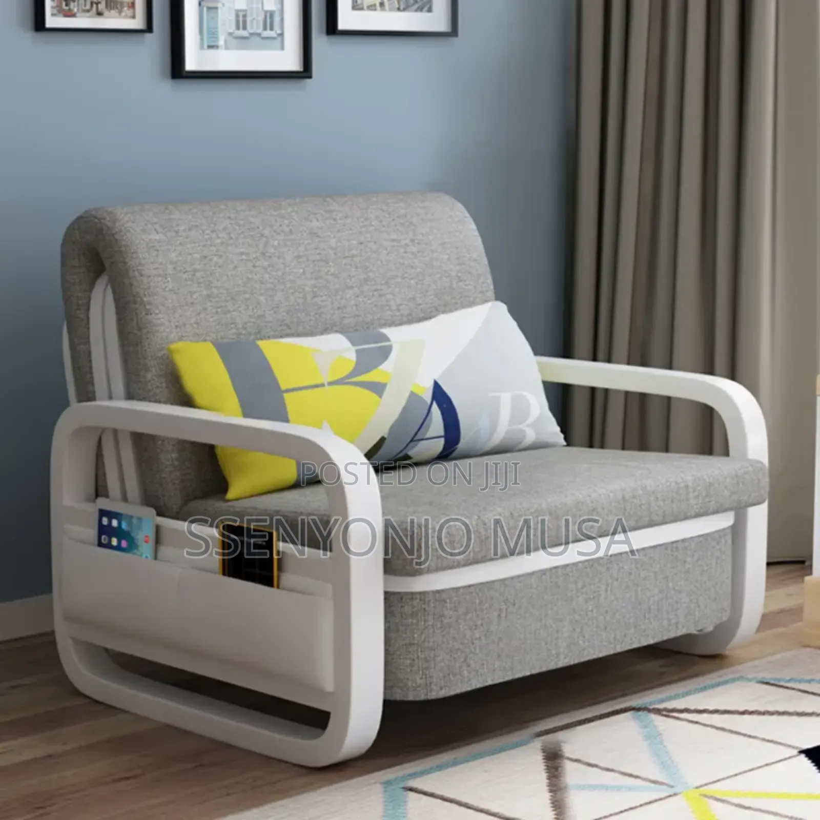 Folding Sofa Bed - 3by6 Convertible Futon Couch Bed for Kids