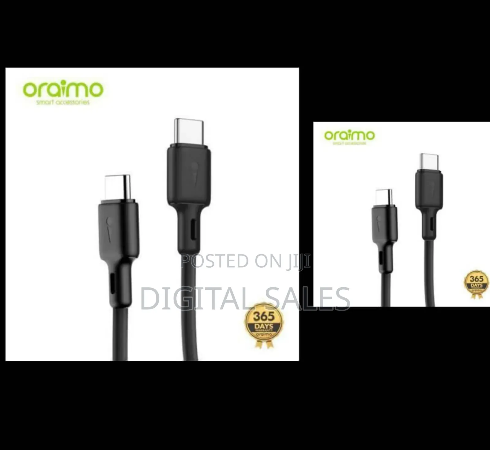Oraimo C to C Charging and Data