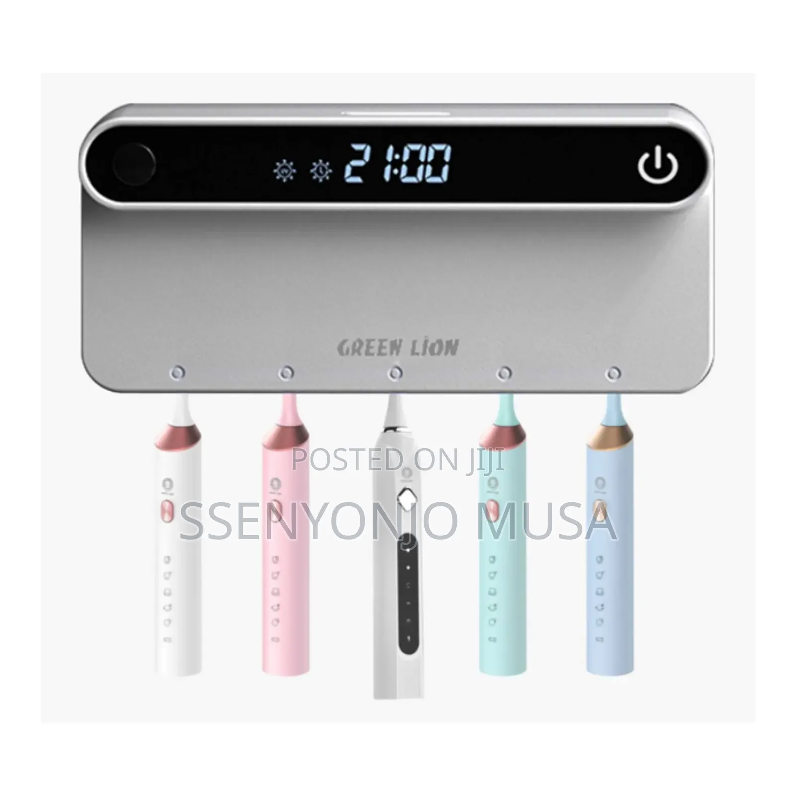 Green Lion Smart Toothbrush Sterilizer - 99.9% Antibacterial