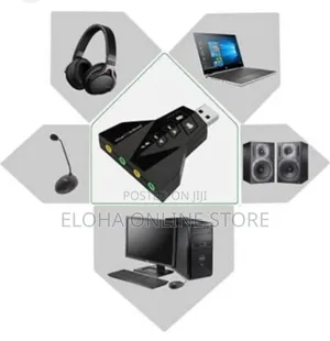 Double Sound Card Virtual 7.1 Usb Adapter