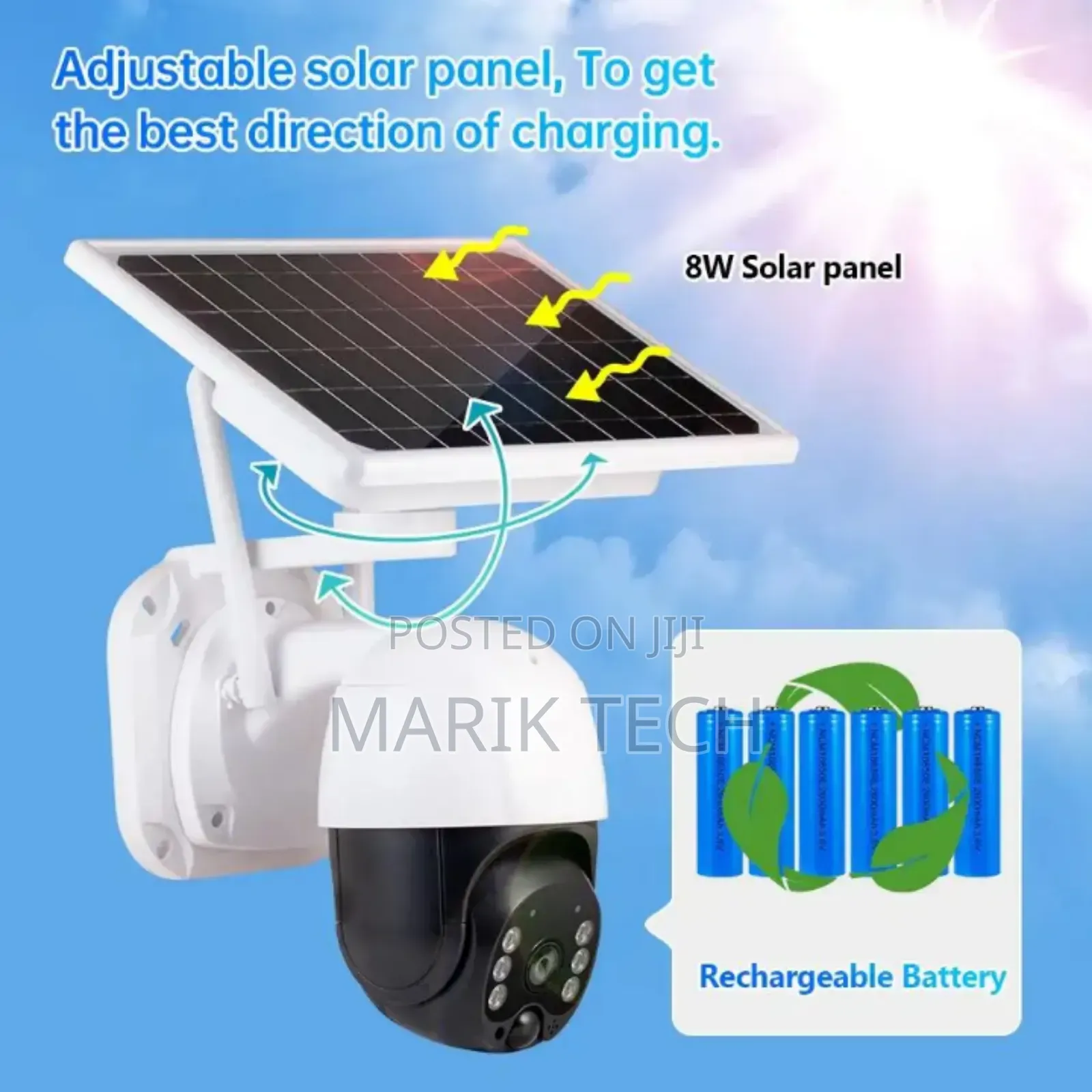 Original Usa Outdoor Solar Camera