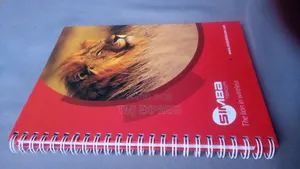 Branded Custom Spiral Note Books A5 Size With Hard Cover