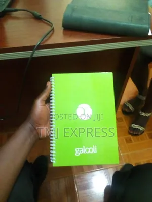 Branded Custom Spiral Note Books A5 Size With Hard Cover