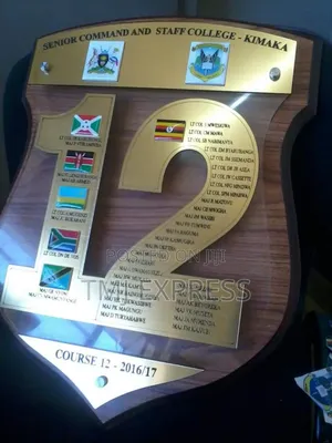Customised Acrylic With Wood Plaques or Awards