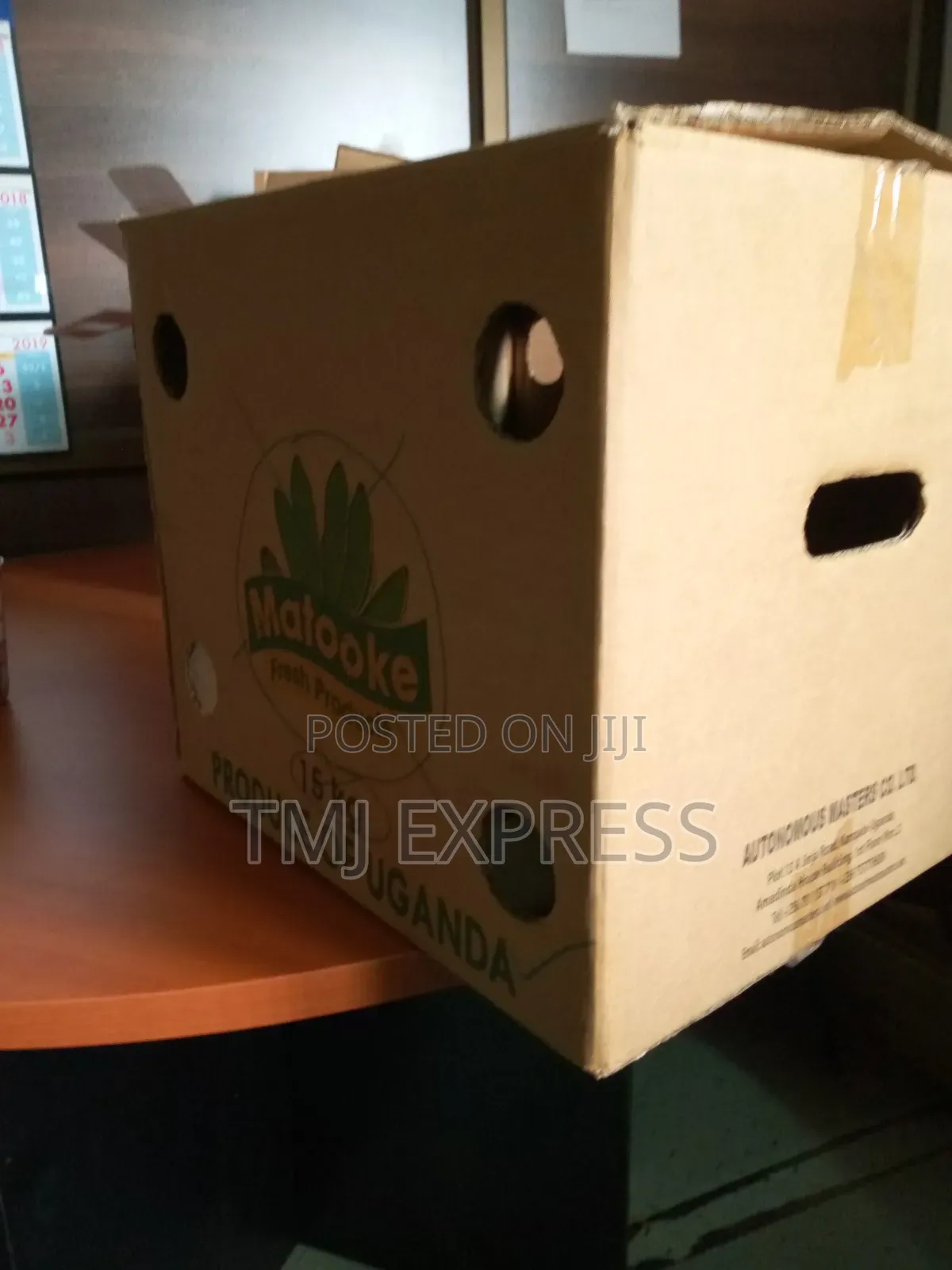 Vegetables and Fruit Export Boxes
