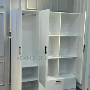 White Wardrobe 5ft by 200cm Height