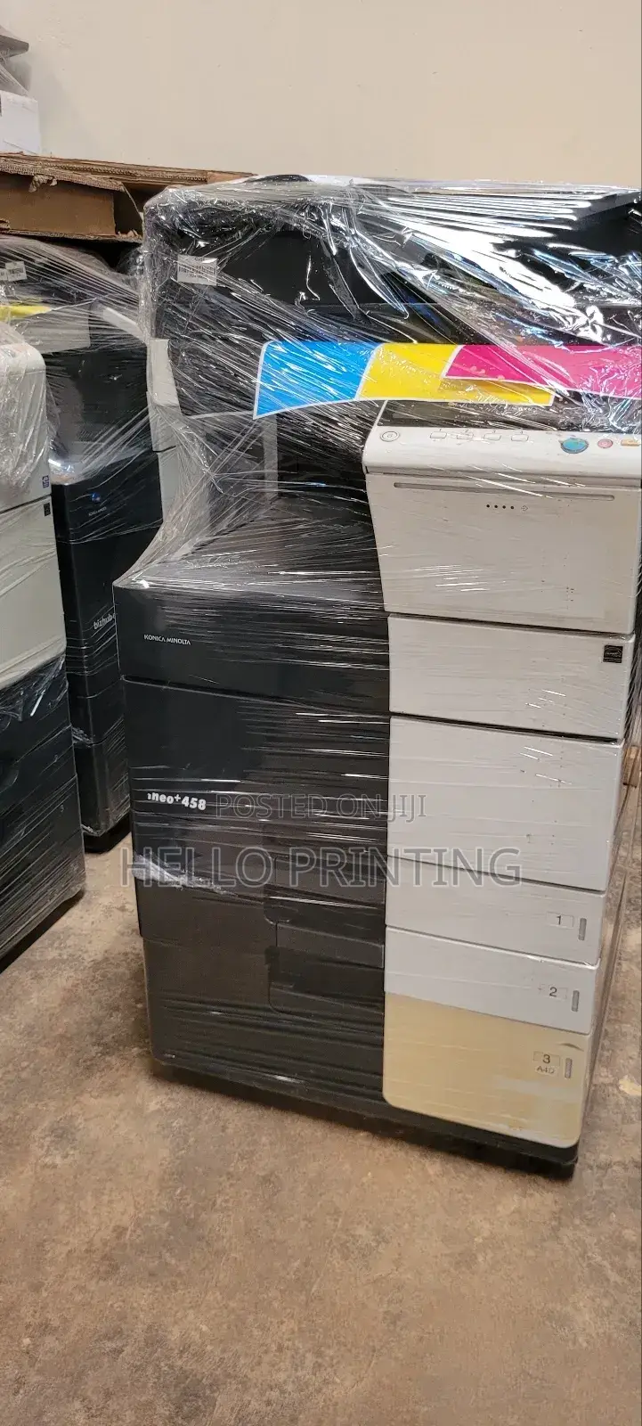 Powerful Konica Minolta Ineo+ 458 –Perfect for Bulk Printing