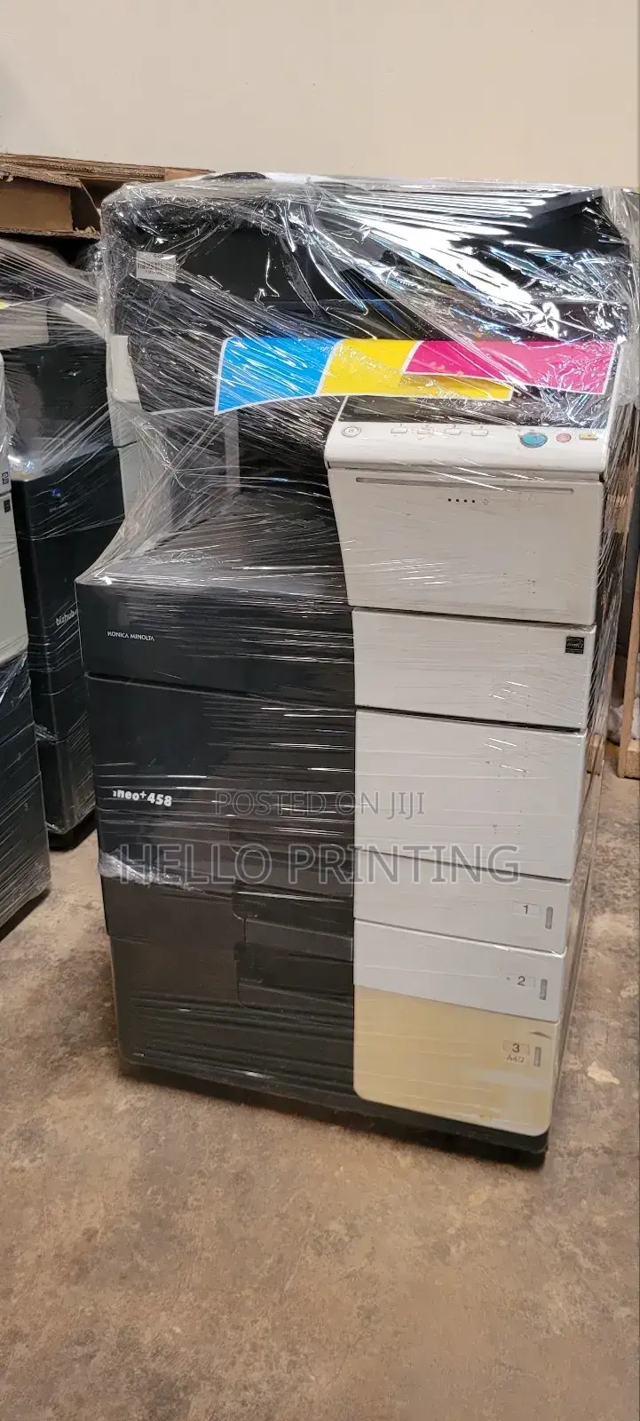 Konica Minolta Ineo+ 458 – Crisp Prints, Fast Speed