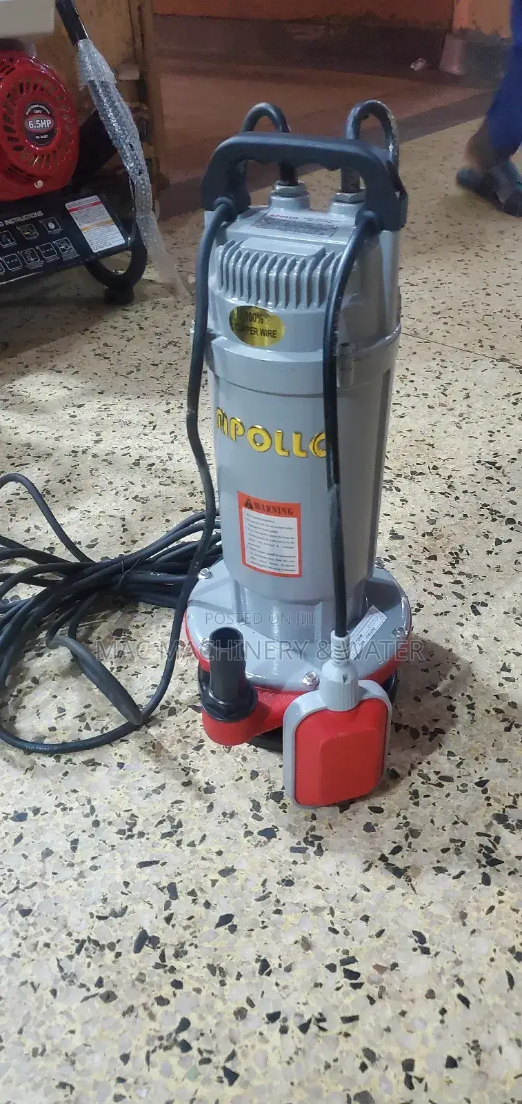 Submersible Water Pump 40m / 150 Feet Italy 
