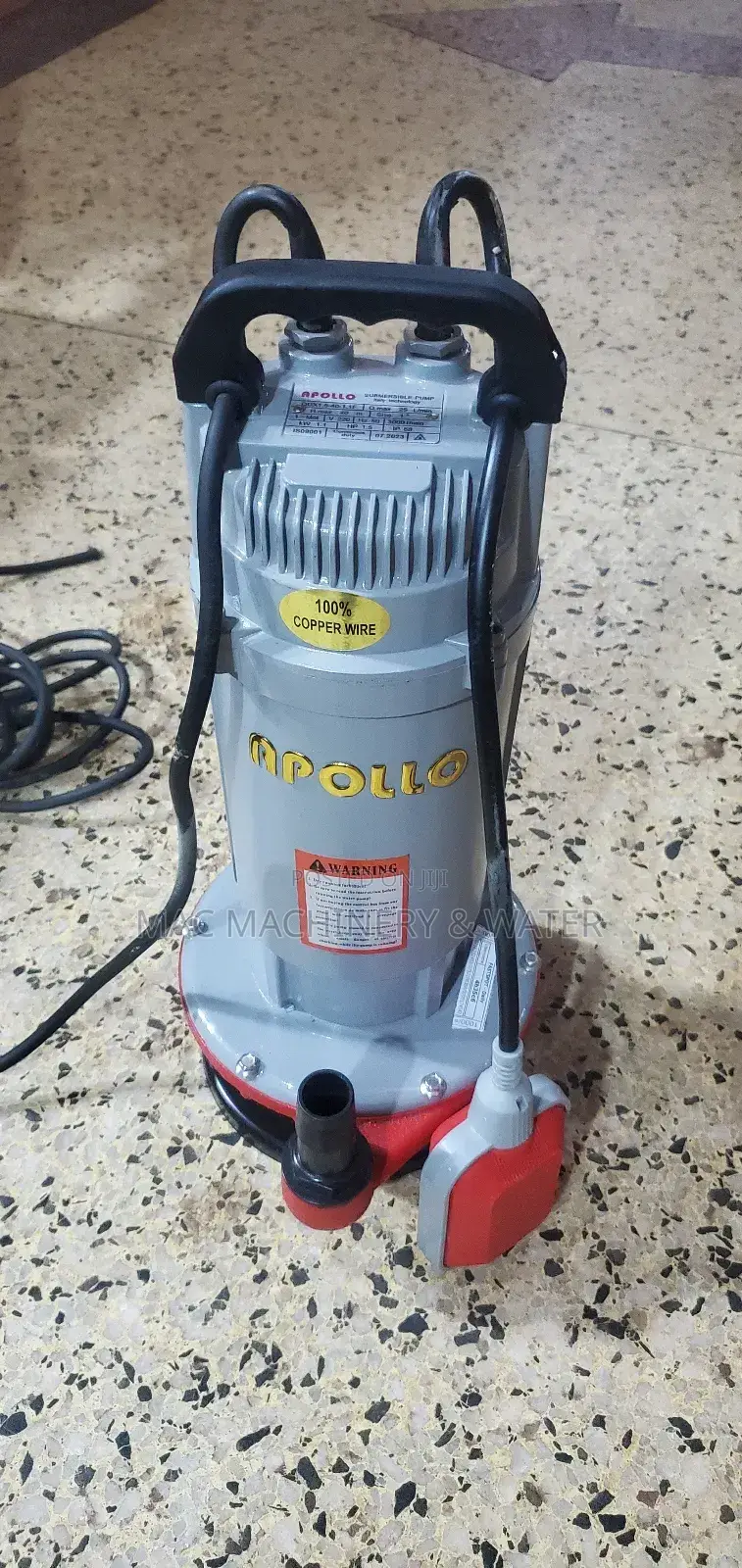 Submersible Water Pump 40m / 150 Feet Italy 