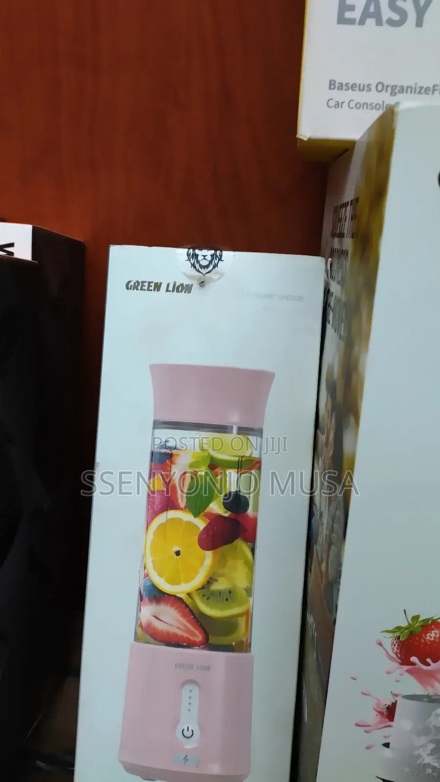 Green Lion Jet Plus Portable Juicer-6 Blades, 18000rpm,500ml