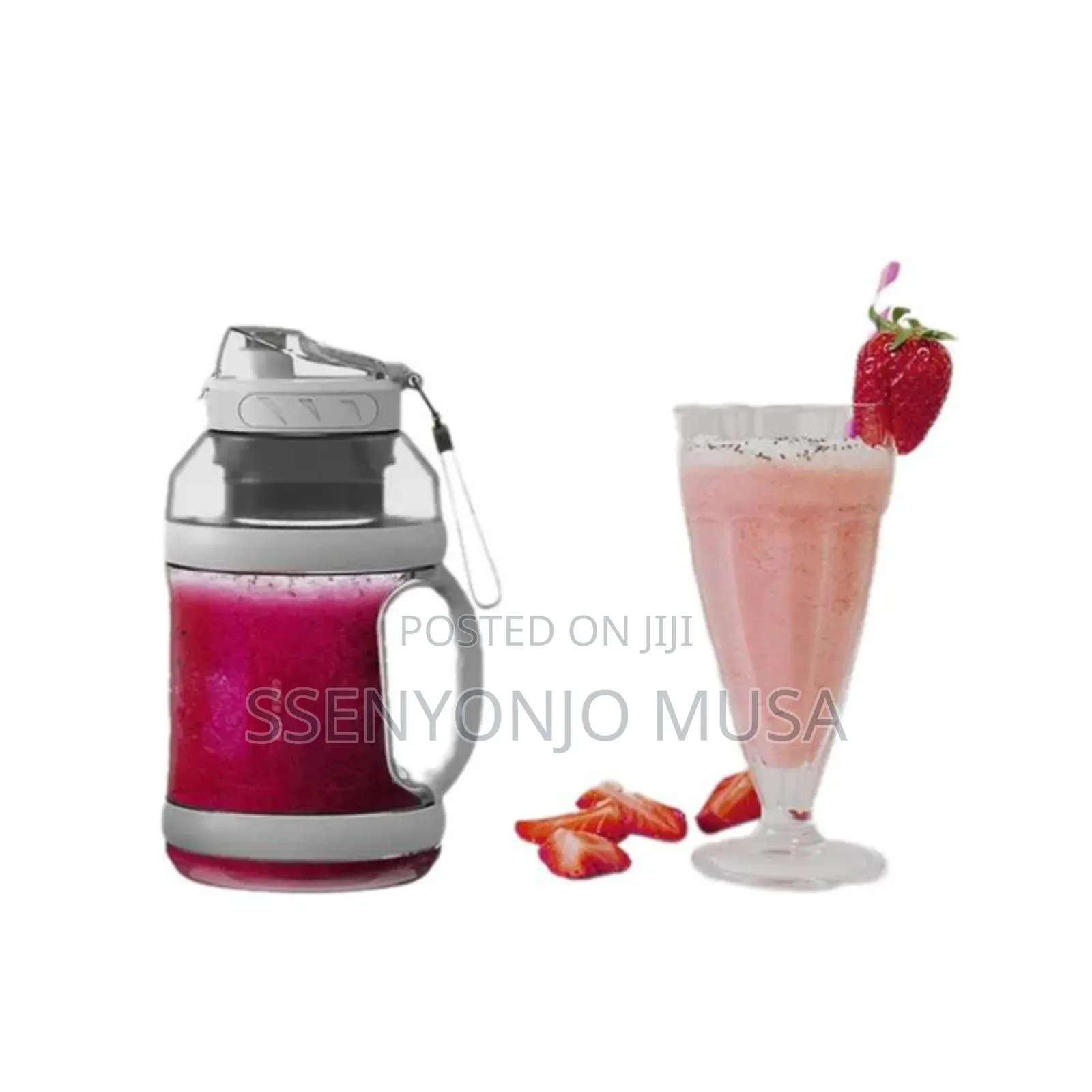 Green Lion Mega Pro Portable Blender - 2000ml, 18000 RPM